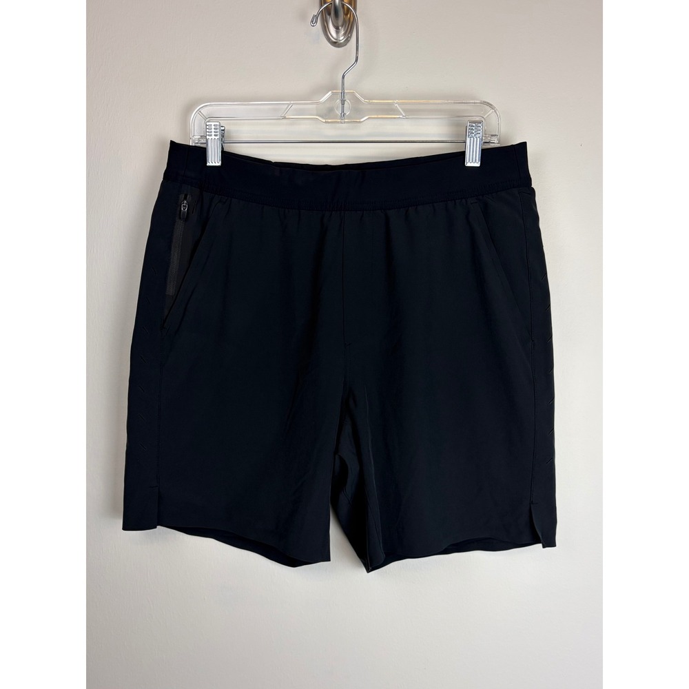 Ten Thousand The Interval Shorts Large Black 7" Inseam Lined Training Gym Run